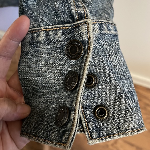 Gap Vintage Banded Collar Jean Jacket - Picture 3 of 4